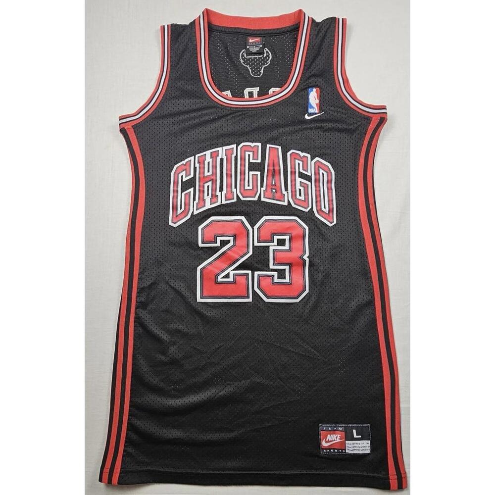 NBA 90s Basketball Chicago Bulls Michael Jordan Vintage Nike Shirt Jersey Size L